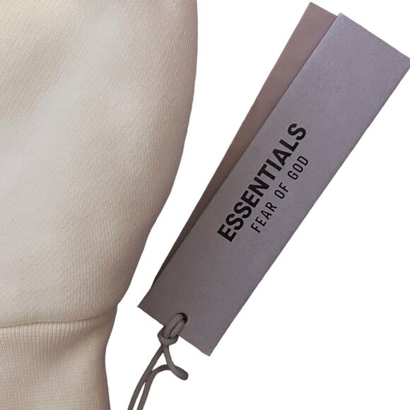 Fear of God Essentials Kids Yellow Hoodie NWT Size 6/7 Streetwear Unisex - Picture 3 of 8